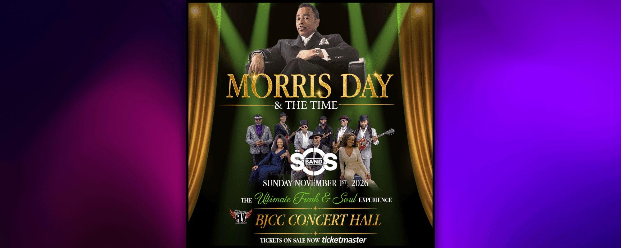 The Ultimate Funk & Soul Experience: Morris Day & The Time and The S.O.S. Band