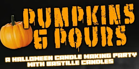 PUMPKINS & POUR HALLOWEEN CANDLE MAKING EVENT