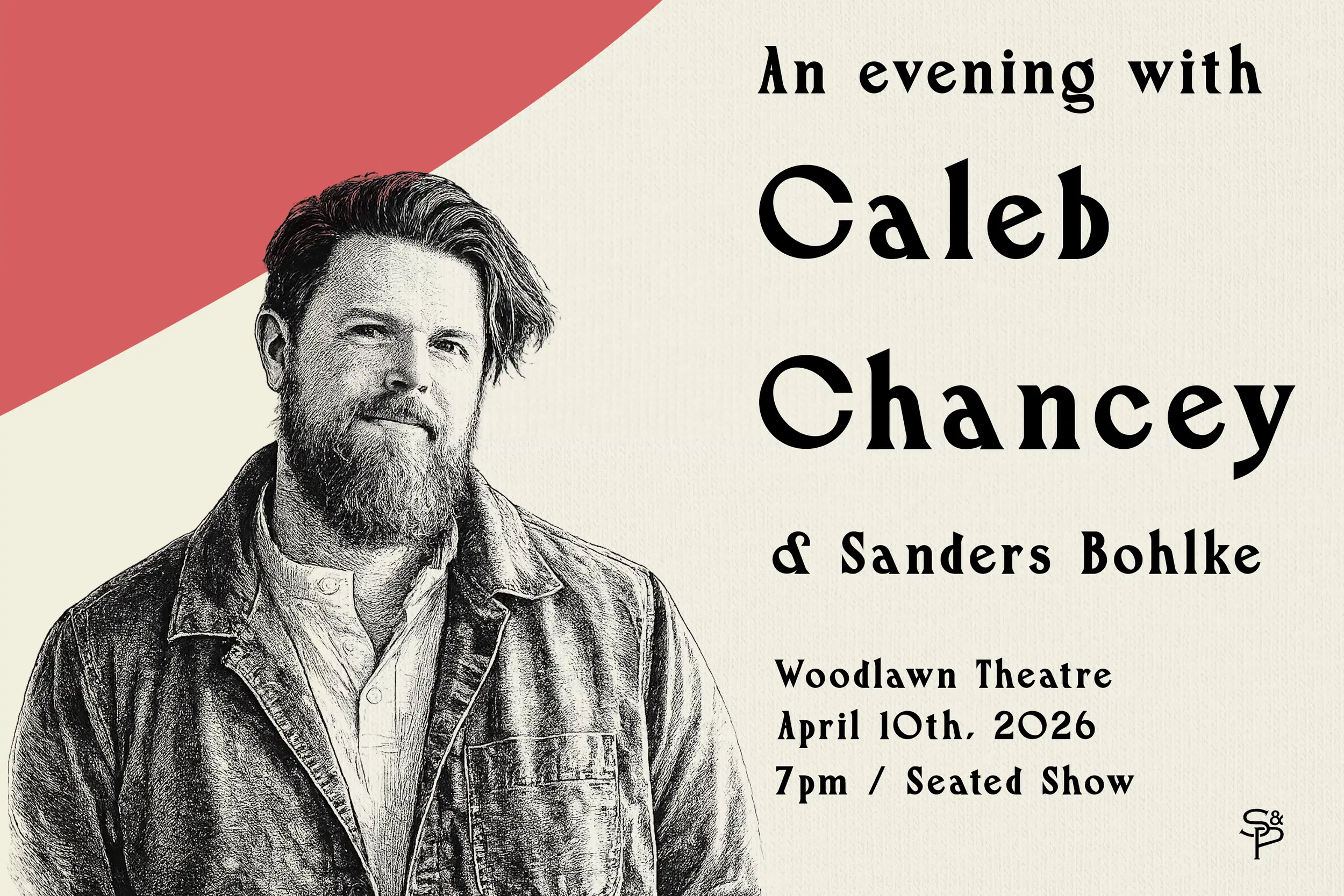 An Evening With Caleb Chancey & Sanders Bohlke